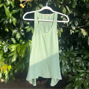 Light Green Women's Racerback Tank Top